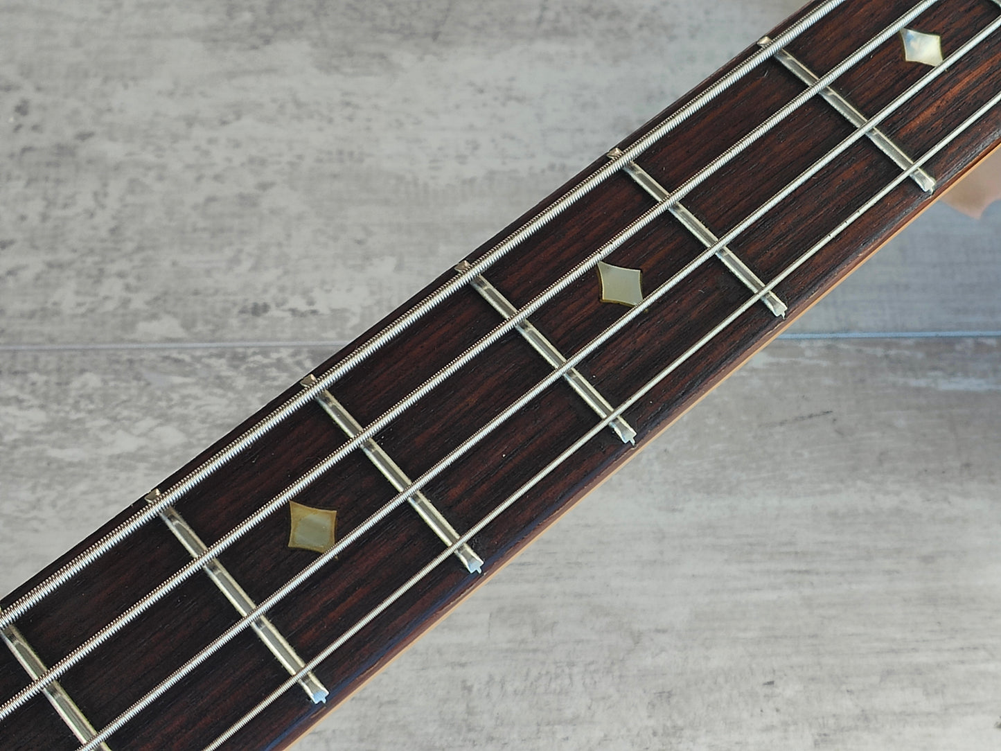 1980 Aria Pro II Japan TSB-550 Thor Sound Neckthrough Electric Bass (Japan Brown)