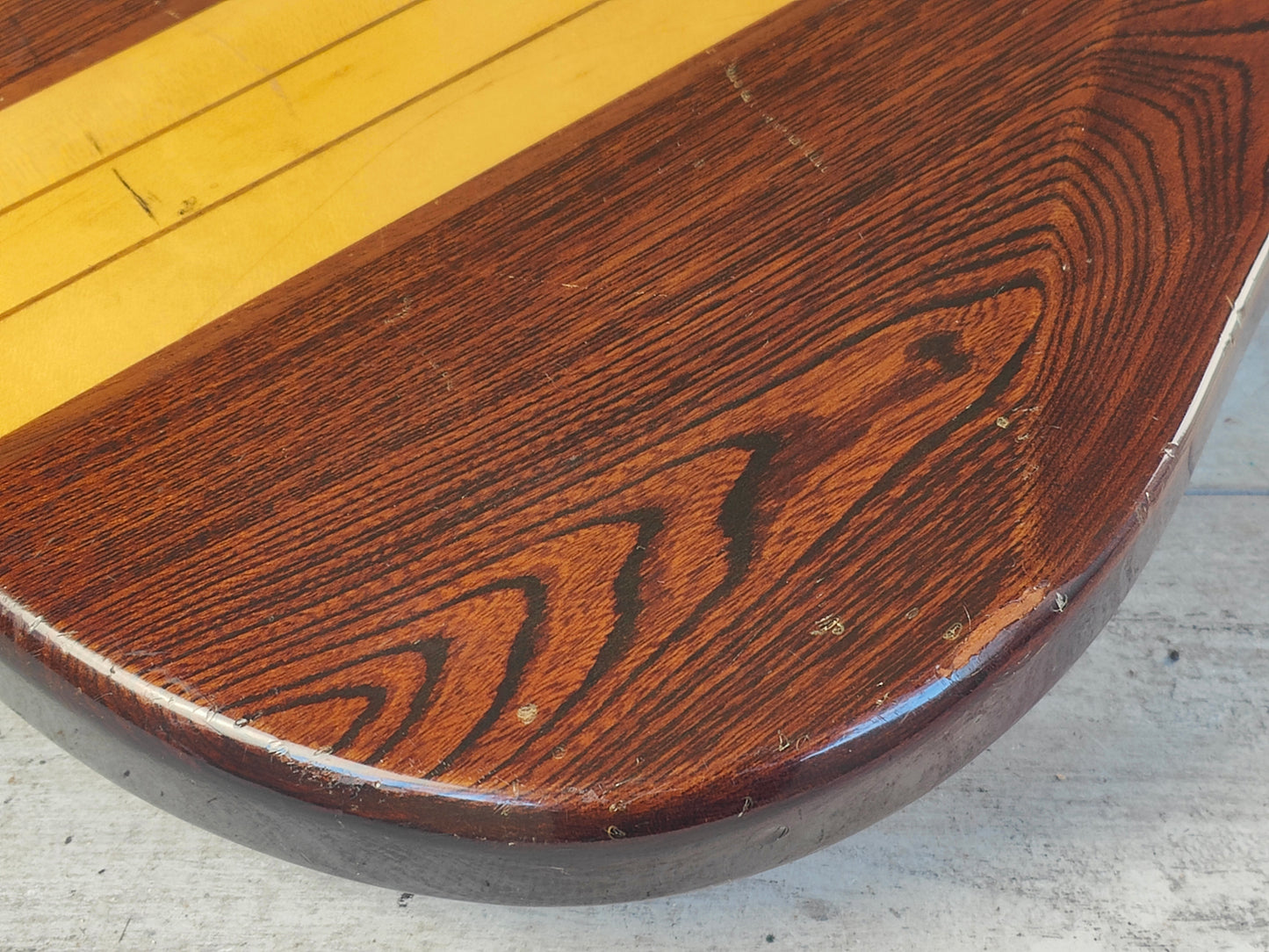 1980 Aria Pro II Japan TSB-550 Thor Sound Neckthrough Electric Bass (Japan Brown)