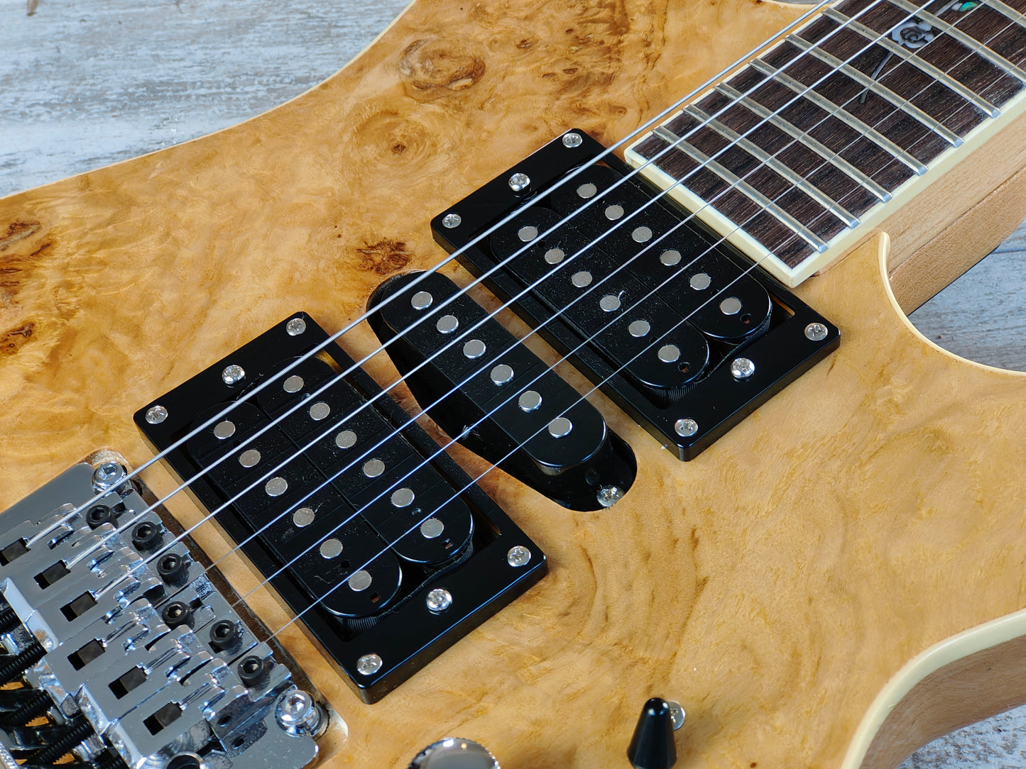 Unknown HSH Superstrat from Japan (Vine Inlay)
