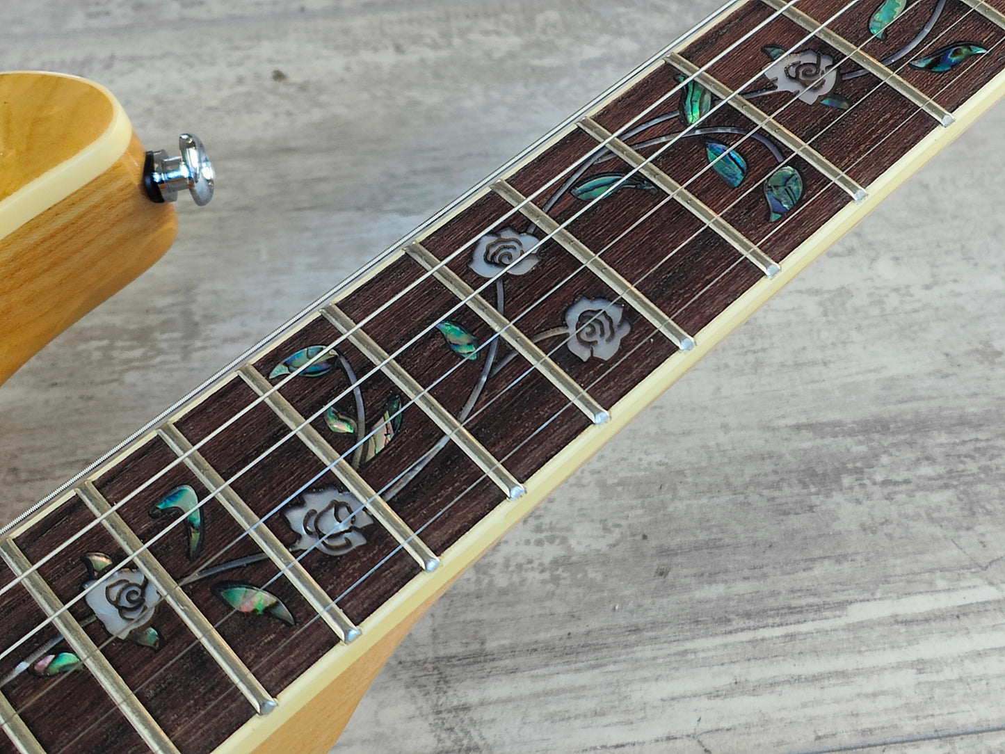 Unknown HSH Superstrat from Japan (Vine Inlay)