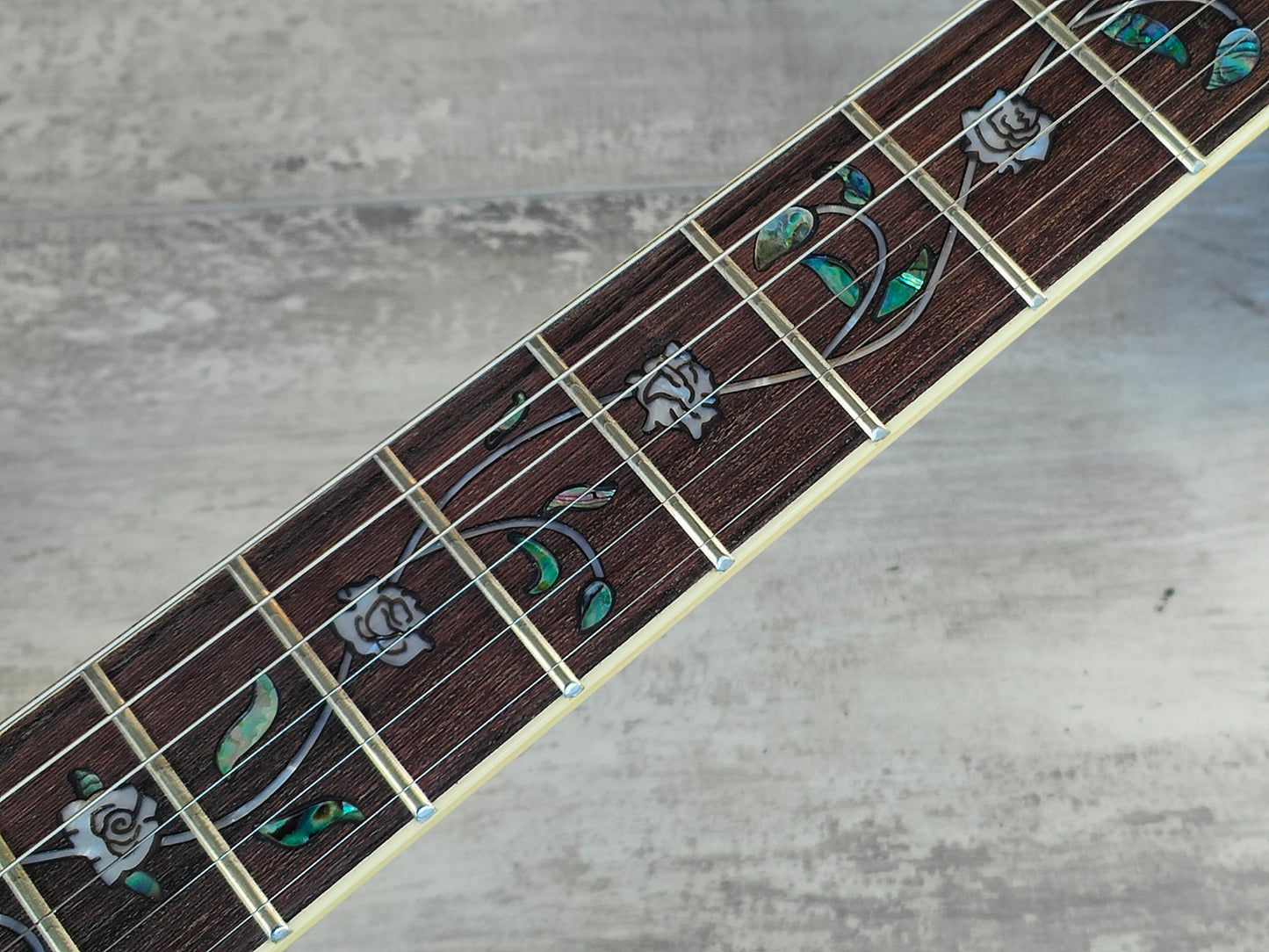 Unknown HSH Superstrat from Japan (Vine Inlay)