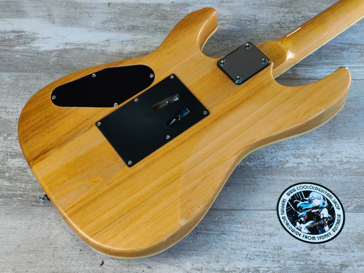 Unknown HSH Superstrat from Japan (Vine Inlay)