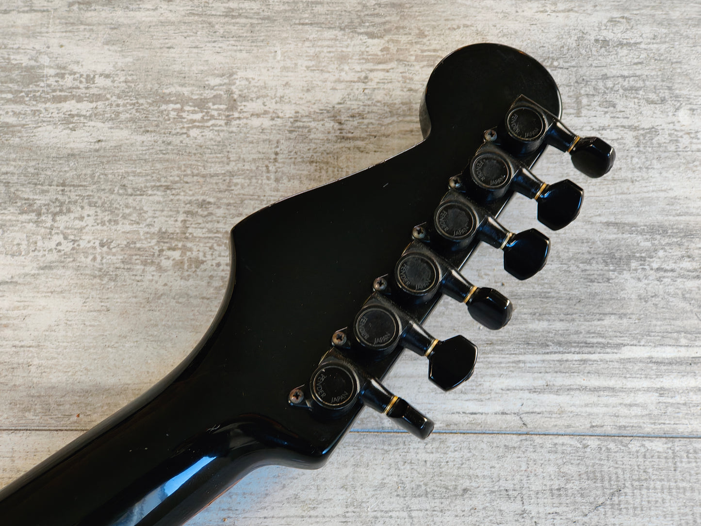 1984 Fender Japan ST-555 HH Contemporary Stratocaster (Black)