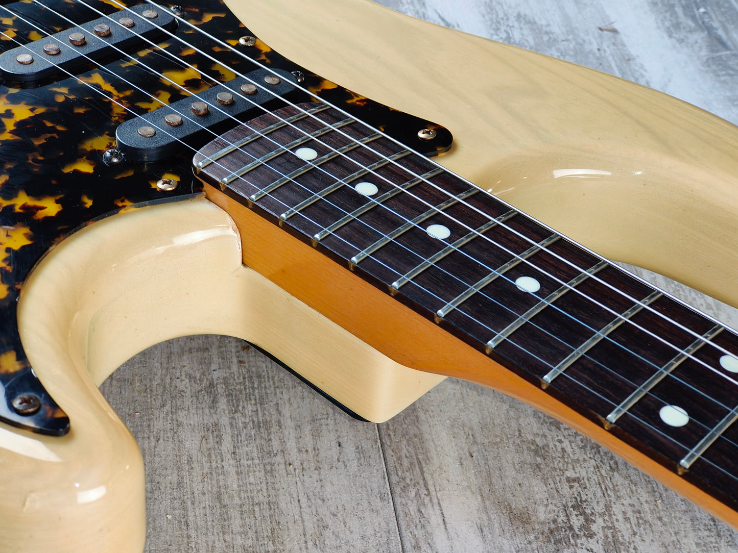 1980's Bill Lawrence (by Morris Japan) BC2R-70G Stratocaster (Natural)