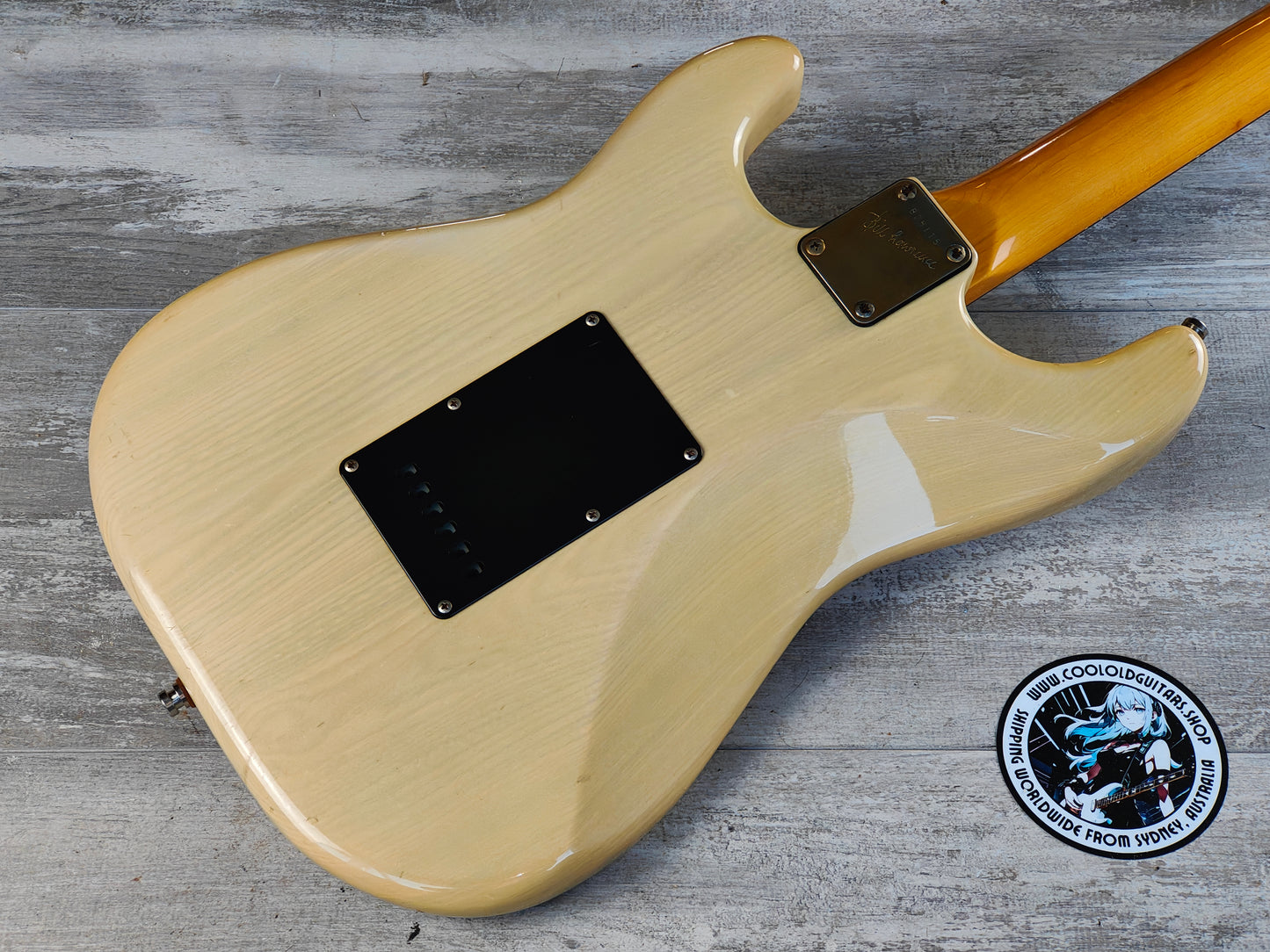 1980's Bill Lawrence (by Morris Japan) BC2R-70G Stratocaster (Natural)