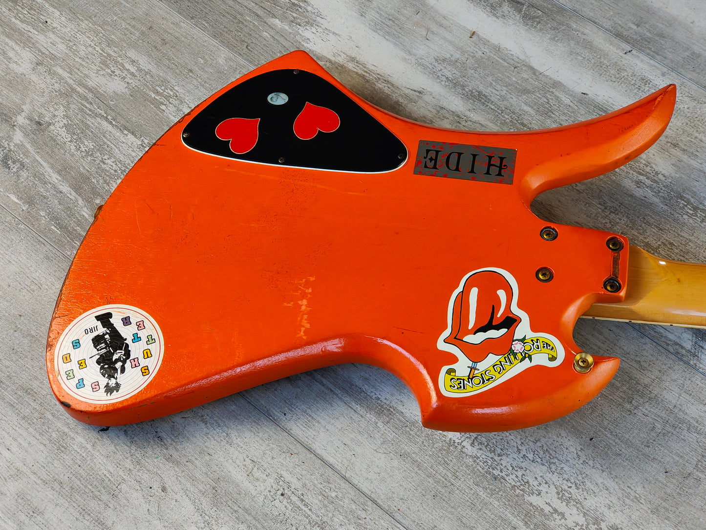 1990's Fernandes Japan MG-80x Mockingbird (Orange)