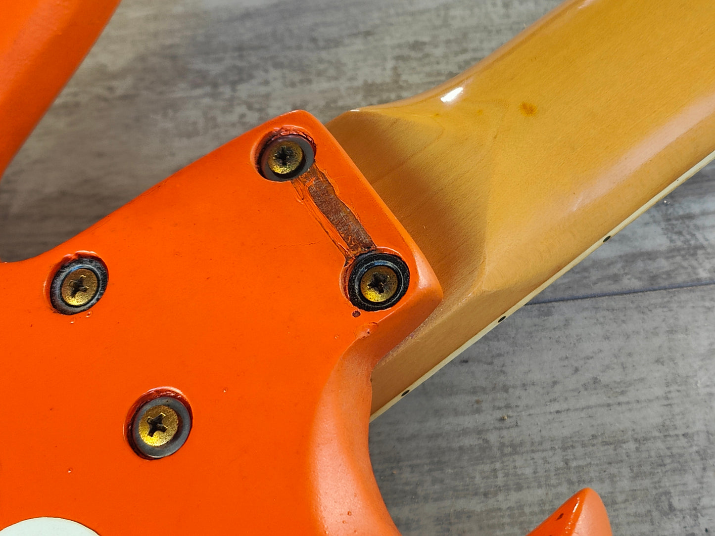 1990's Fernandes Japan MG-80x Mockingbird (Orange)