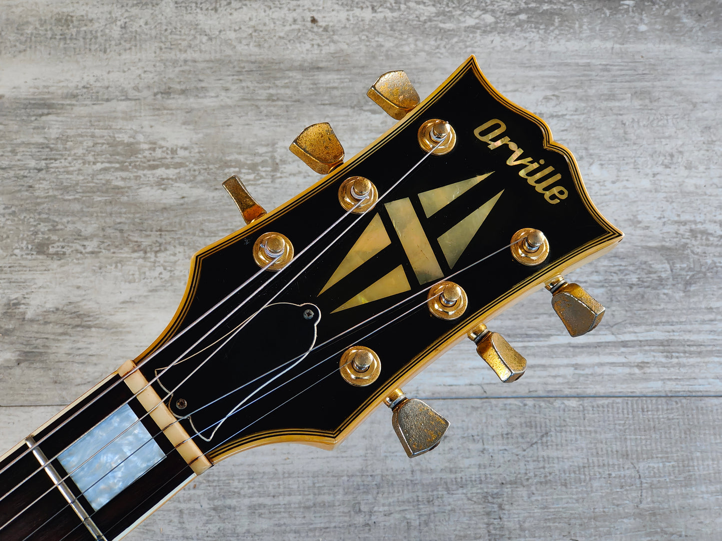 1991 Orville (by Gibson) Les Paul Custom (Aged White)