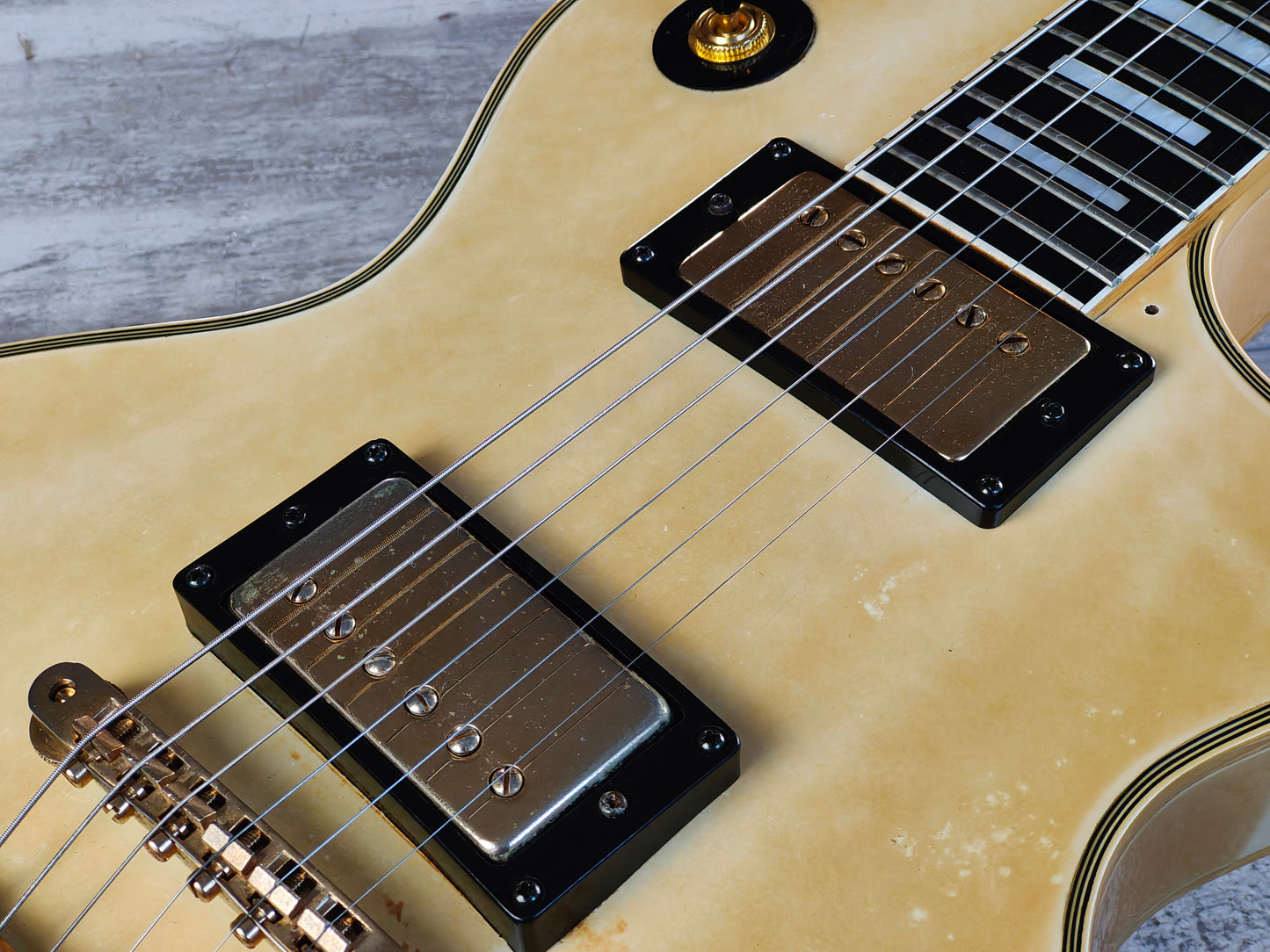 1991 Orville (by Gibson) Les Paul Custom (Aged White)