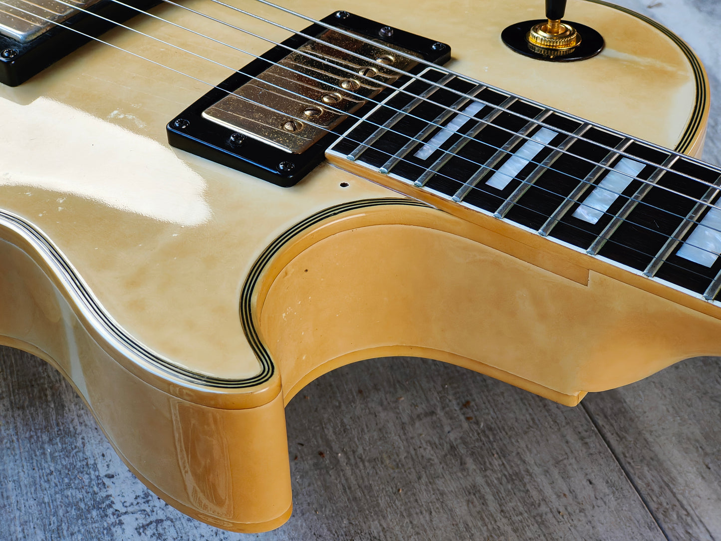 1991 Orville (by Gibson) Les Paul Custom (Aged White)