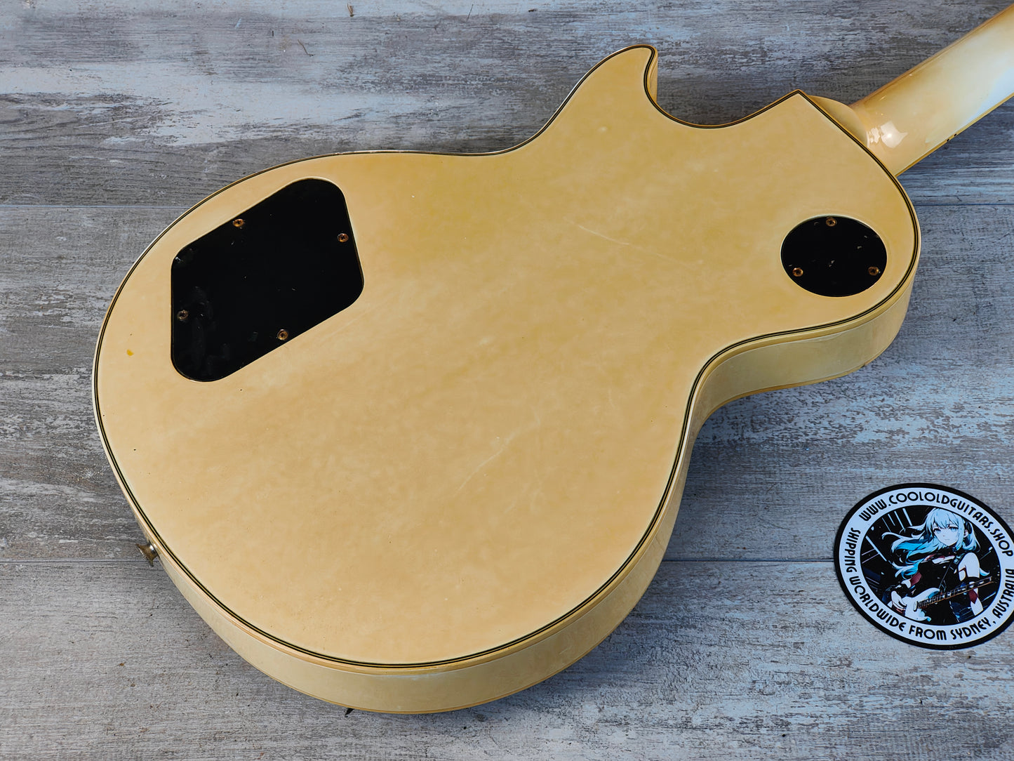 1991 Orville (by Gibson) Les Paul Custom (Aged White)