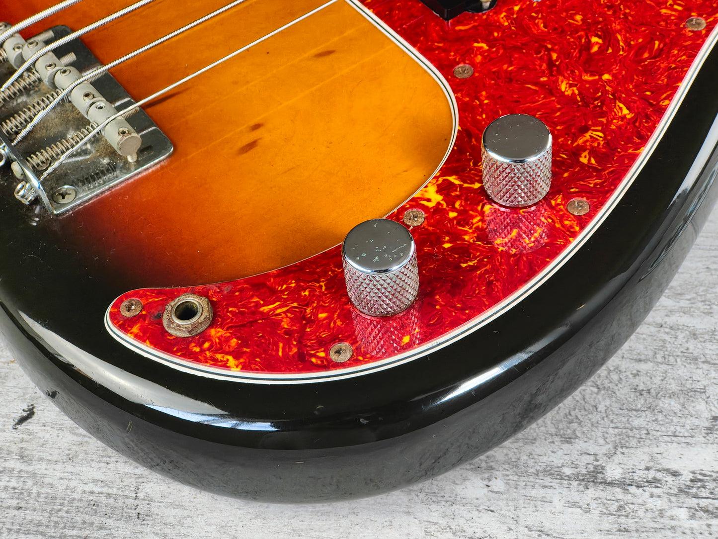 1990 Fender Japan PB62-55 '62 Reissue Precision Bass (Sunburst)