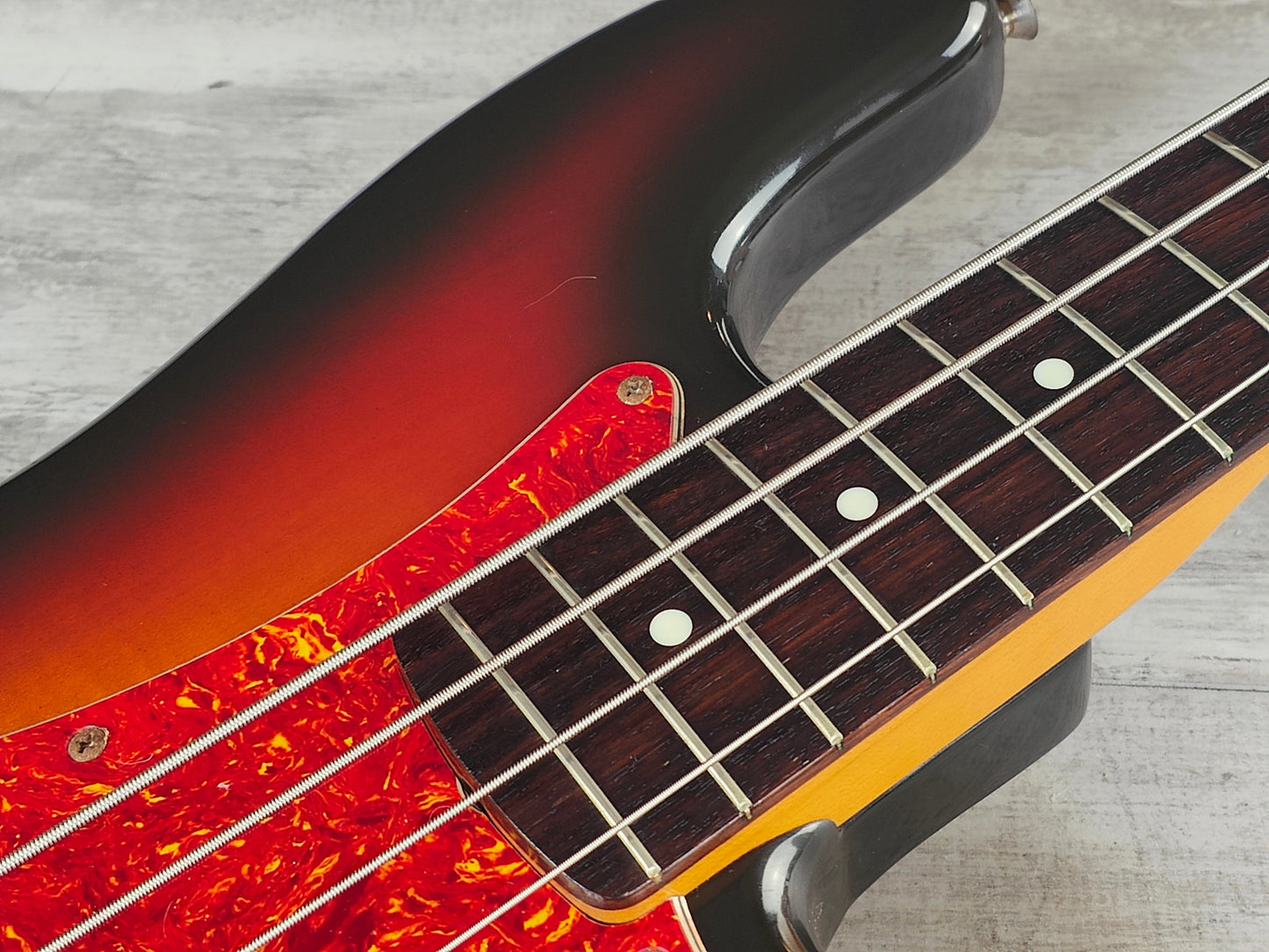 1990 Fender Japan PB62-55 '62 Reissue Precision Bass (Sunburst)