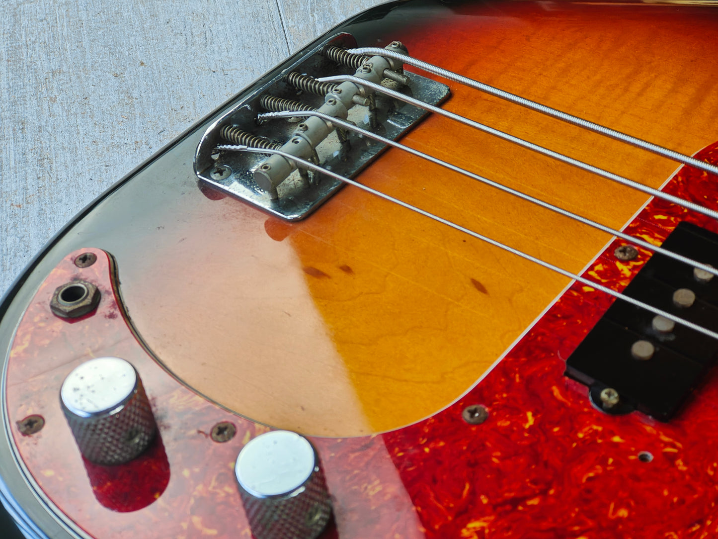 1990 Fender Japan PB62-55 '62 Reissue Precision Bass (Sunburst)