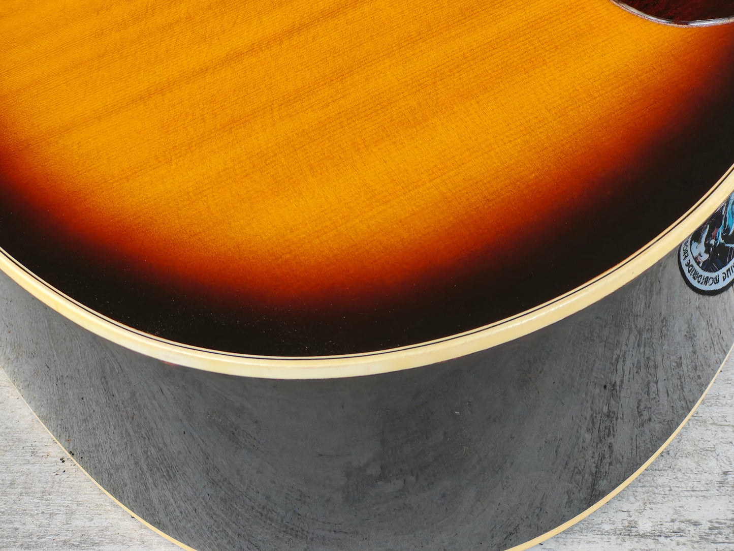 1978 Greco Japan Model 101 Dreadnought Acoustic (Brown Sunburst)