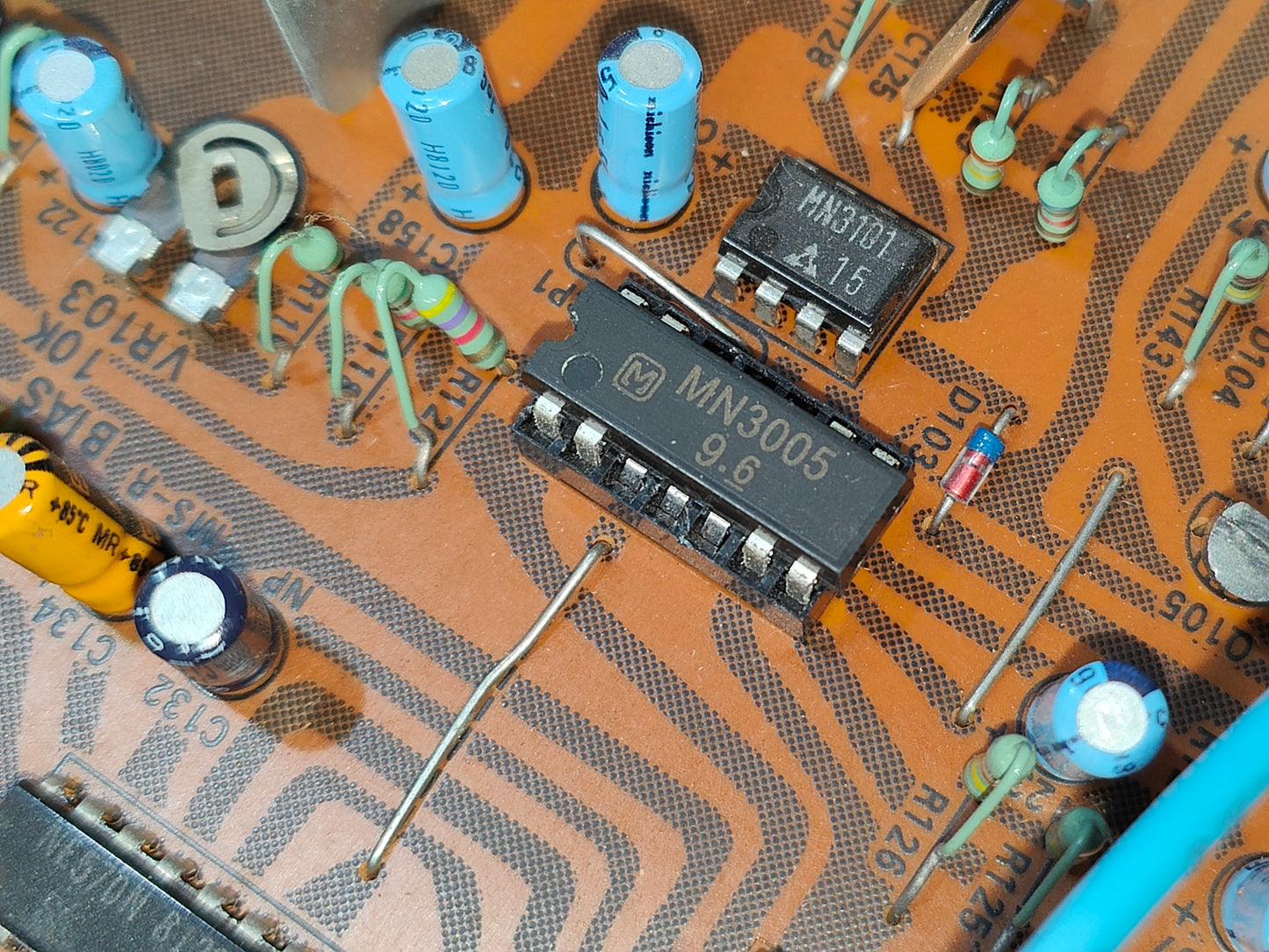 1980's Ibanez Japan AD100 Vintage Analog Delay Rack Unit (w/MN3005)