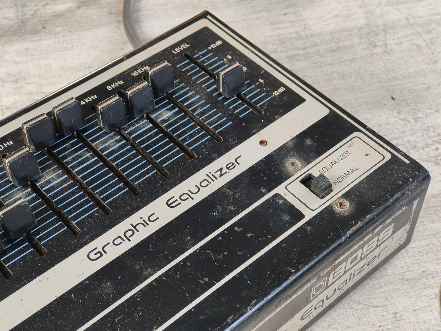 1970's Boss GE-10 Graphic Equalizer EQ MIJ Japan Vintage Effects Pedal