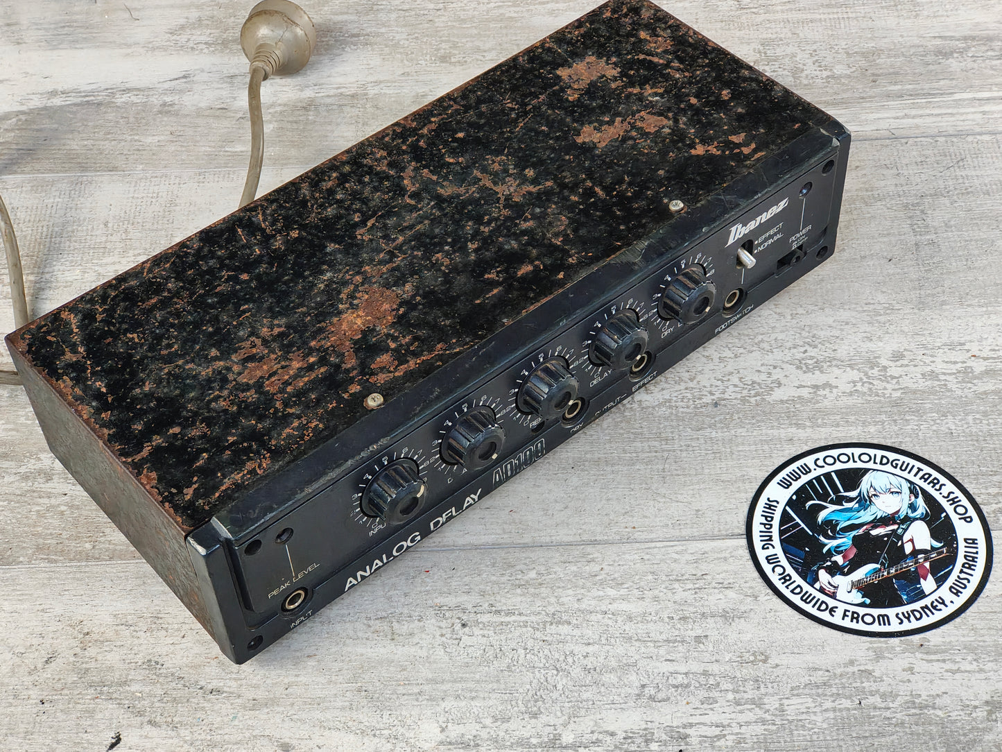 1980's Ibanez Japan AD100 Vintage Analog Delay Rack Unit (w/MN3005)