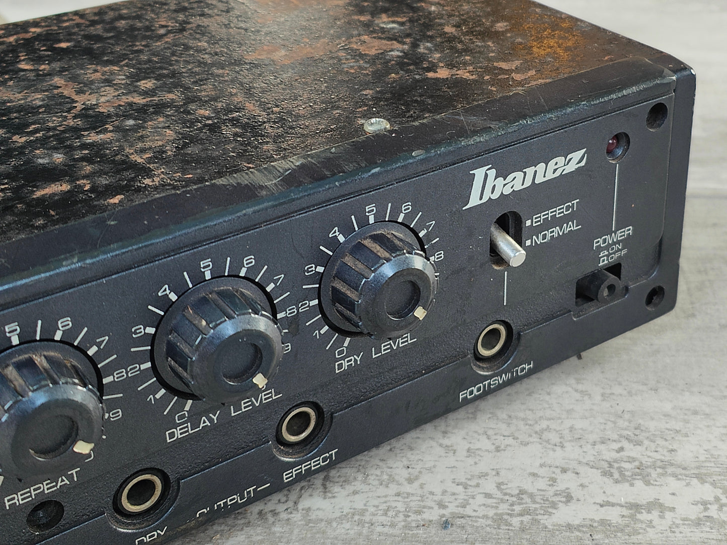 1980's Ibanez Japan AD100 Vintage Analog Delay Rack Unit (w/MN3005)
