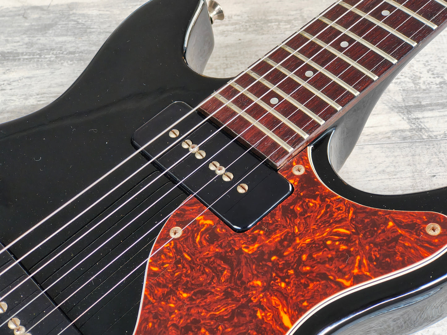 1989 Yamaha Japan SG-RR Standard Double Cutaway w/P90's (Black)