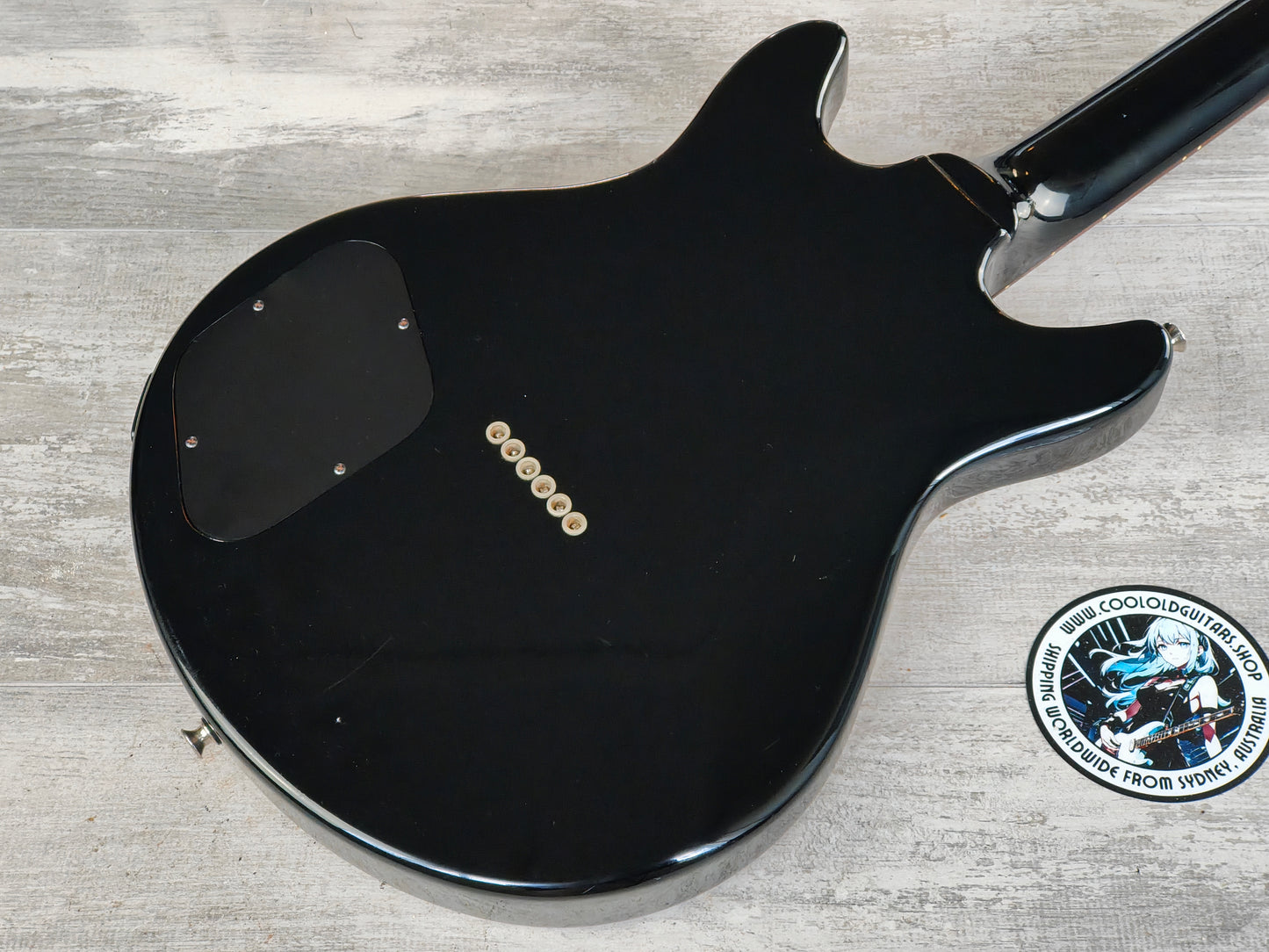 1989 Yamaha Japan SG-RR Standard Double Cutaway w/P90's (Black)