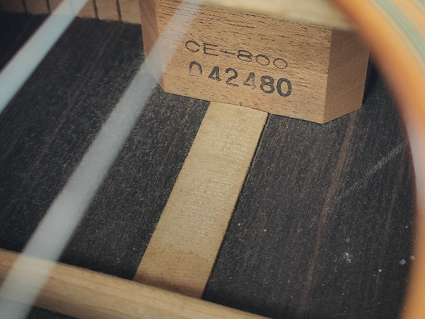 1980 Tokai Cat's Eyes CE-800 Vintage Handmade Acoustic Dreadnought (Natural)