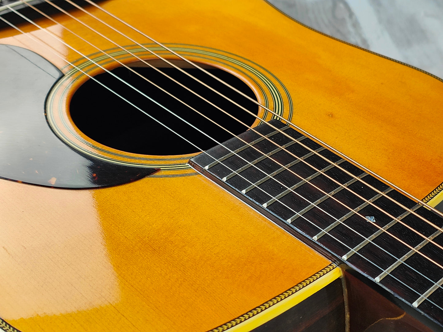 1980 Tokai Cat's Eyes CE-800 Vintage Handmade Acoustic Dreadnought (Natural)