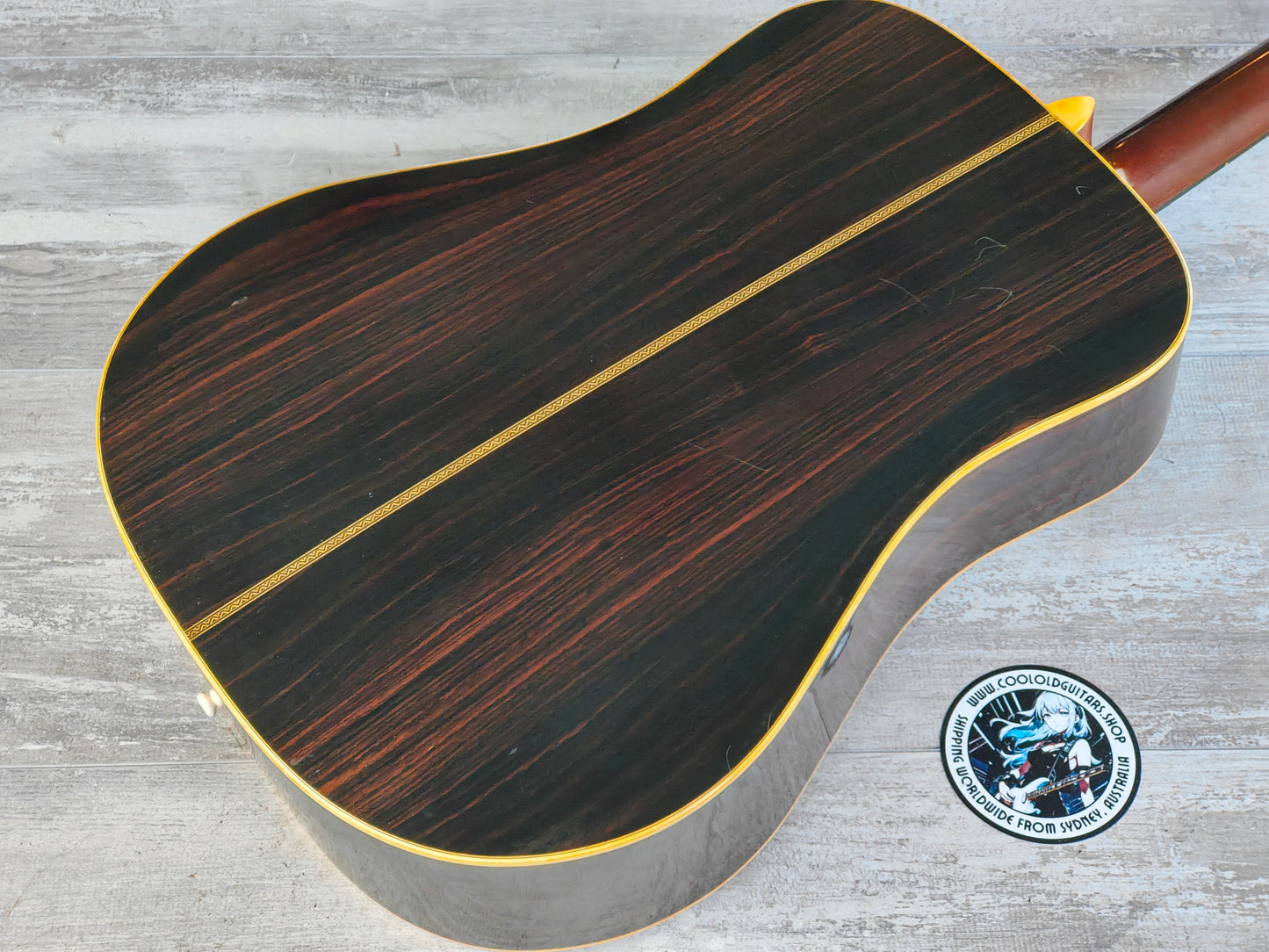 1980 Tokai Cat's Eyes CE-800 Vintage Handmade Acoustic Dreadnought (Natural)