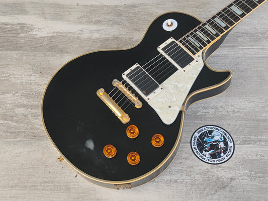 1980 Tokai LC-60 '68 Les Paul Custom w/EMG's (Ebony)
