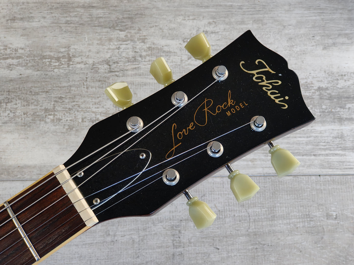 1990's Tokai LS Love Rock Les Paul Standard (Amber Sunburst)