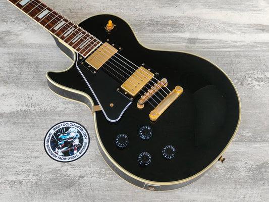 2010 Tokai ALS60L Left Handed LH Les Paul Custom (Black)