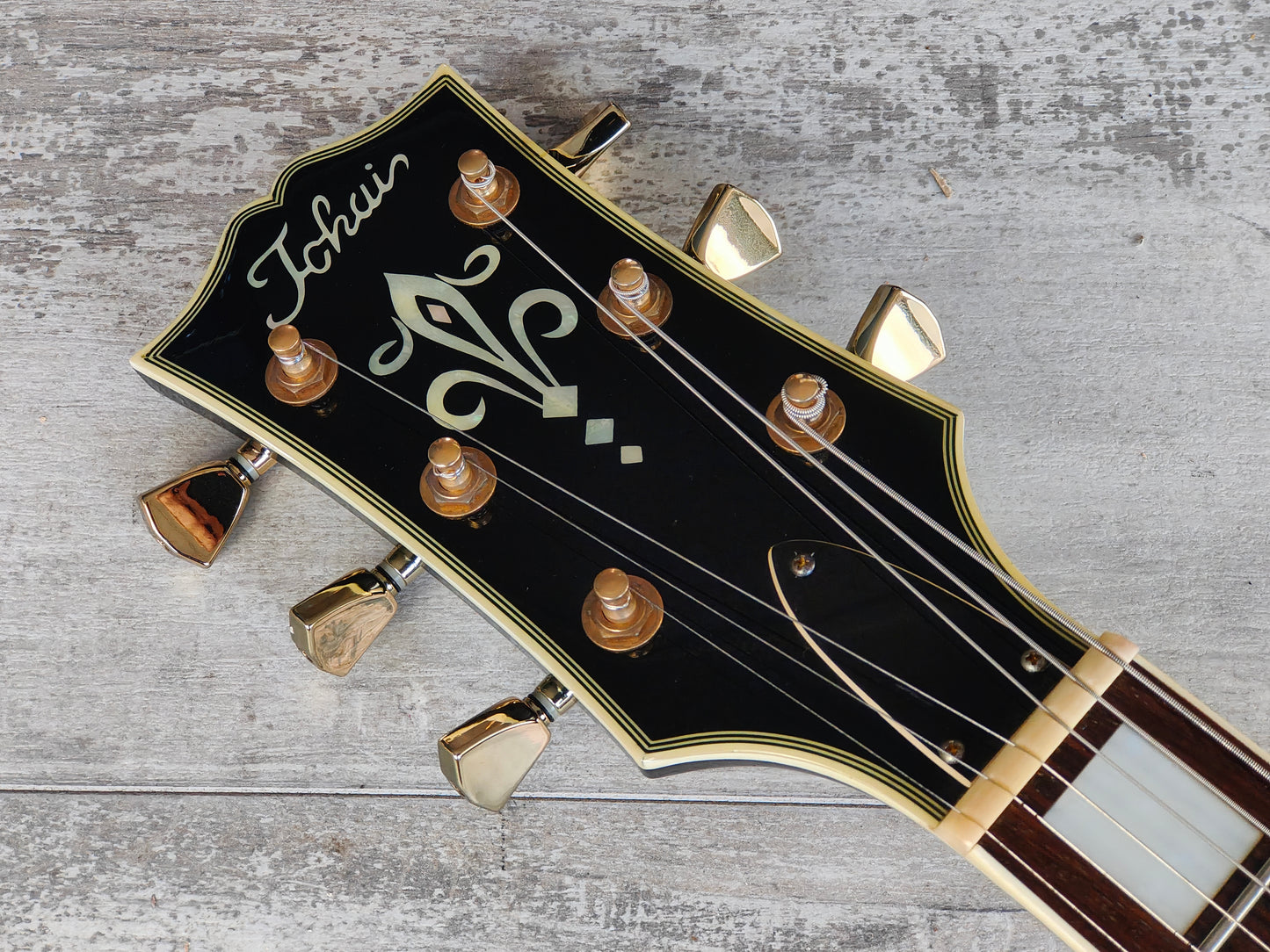 2010 Tokai ALS60L Left Handed LH Les Paul Custom (Black)