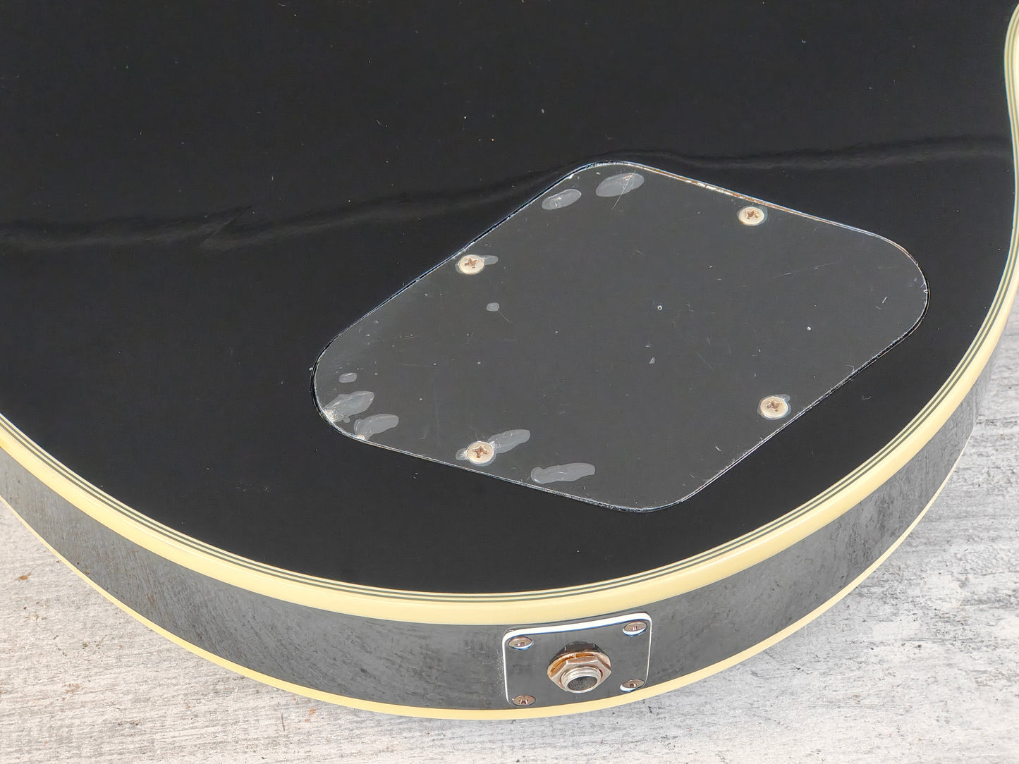 2010 Tokai ALS60L Left Handed LH Les Paul Custom (Black)