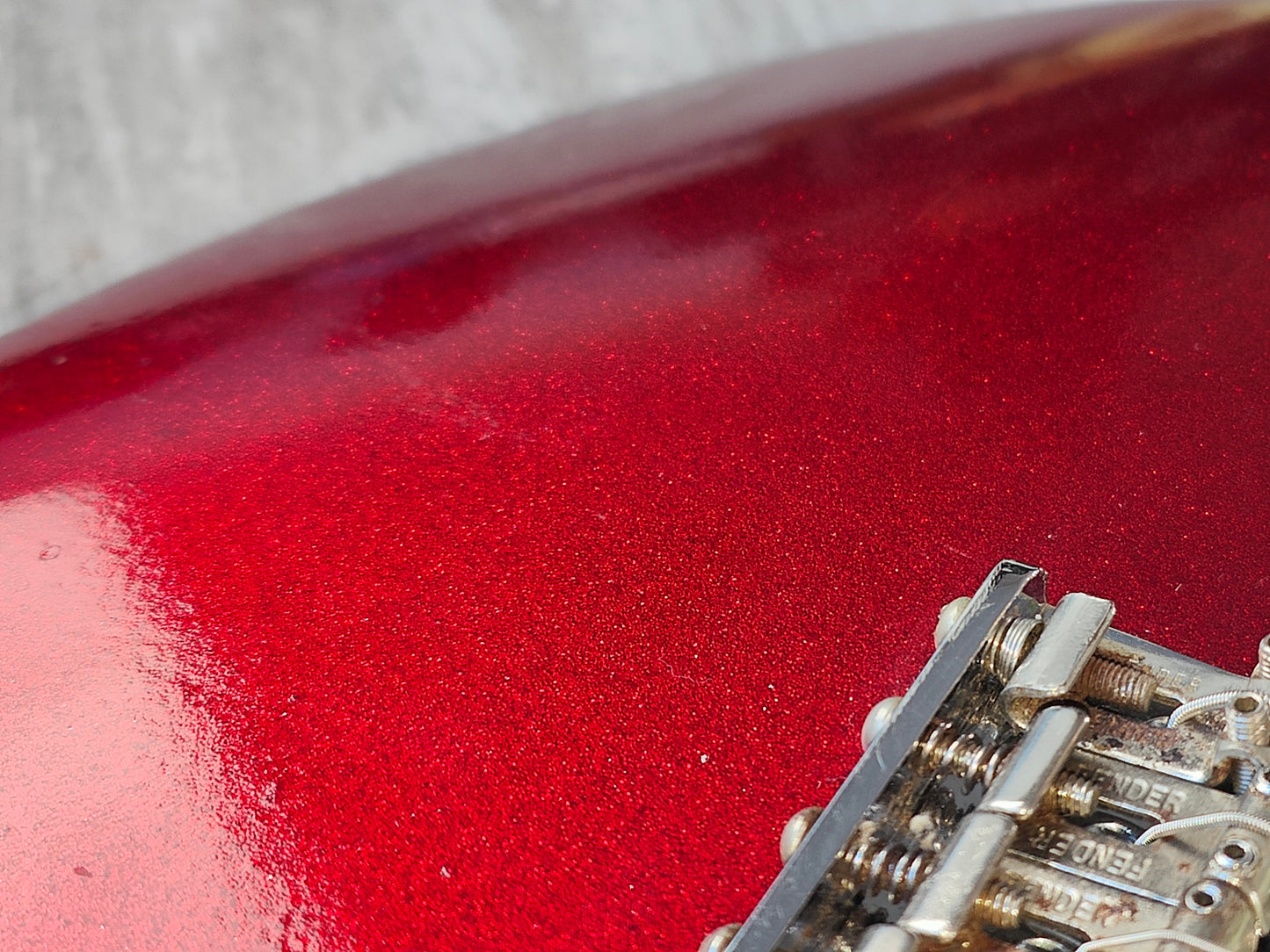 2002 Fender USA Stratocaster Partscaster (Metallic Sparkle Red)