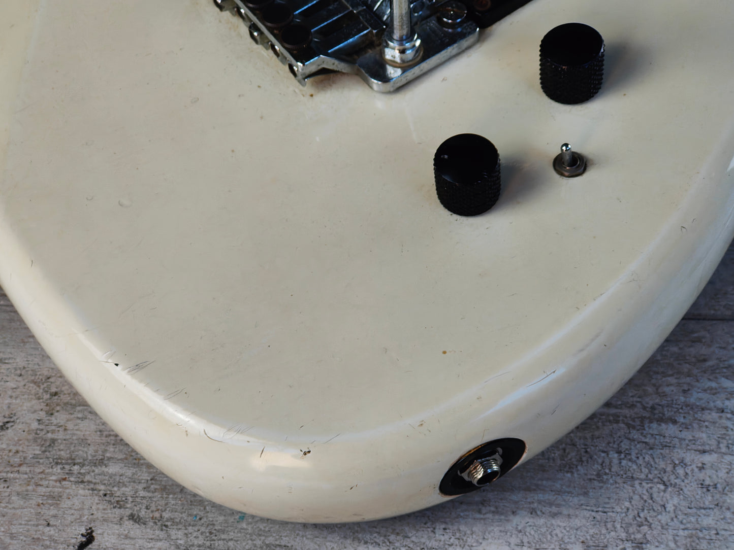 1980's Kramer Striker 200ST HH Superstrat (Aged White)