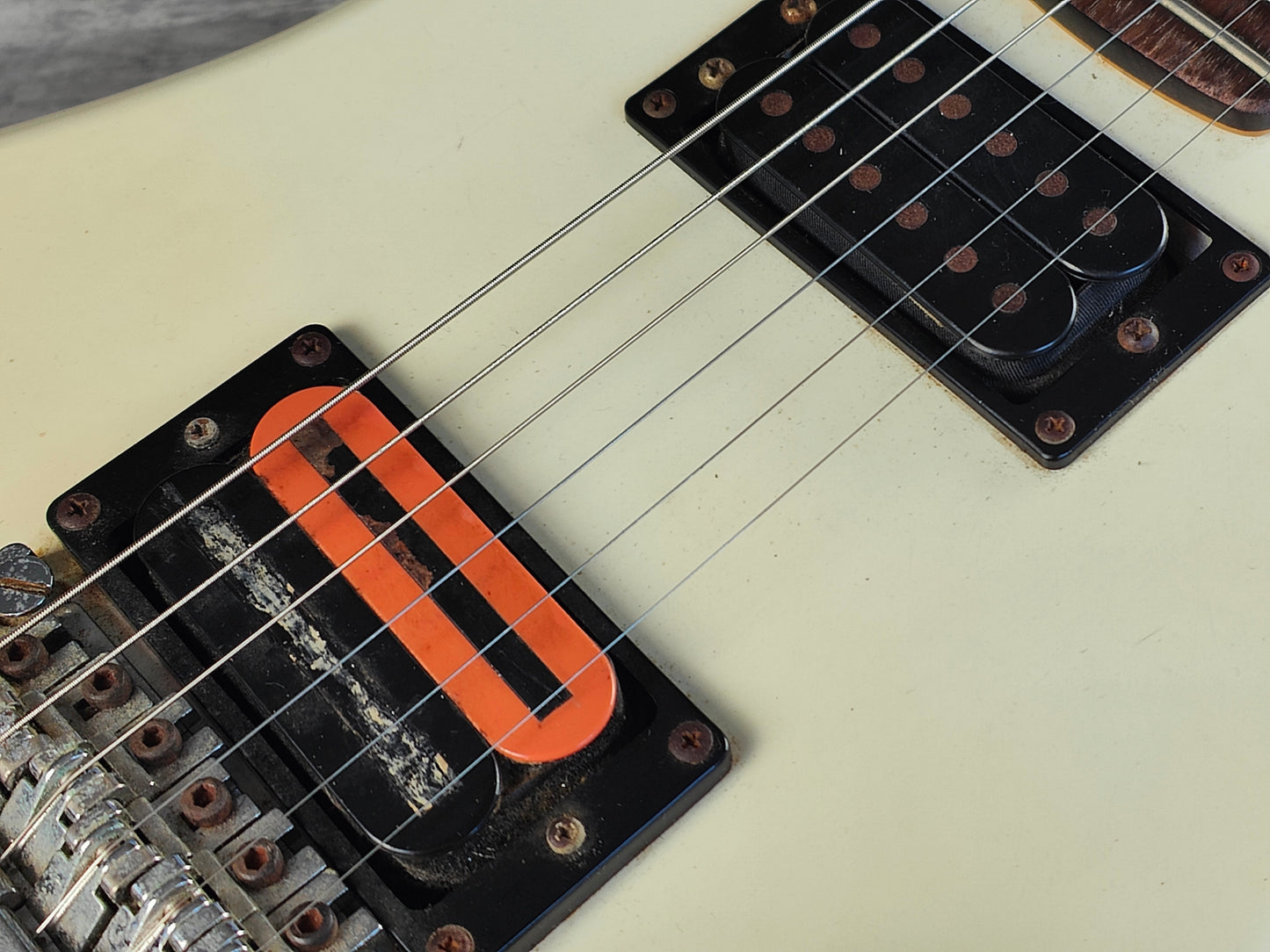 1980's Kramer Striker 200ST HH Superstrat (Aged White)