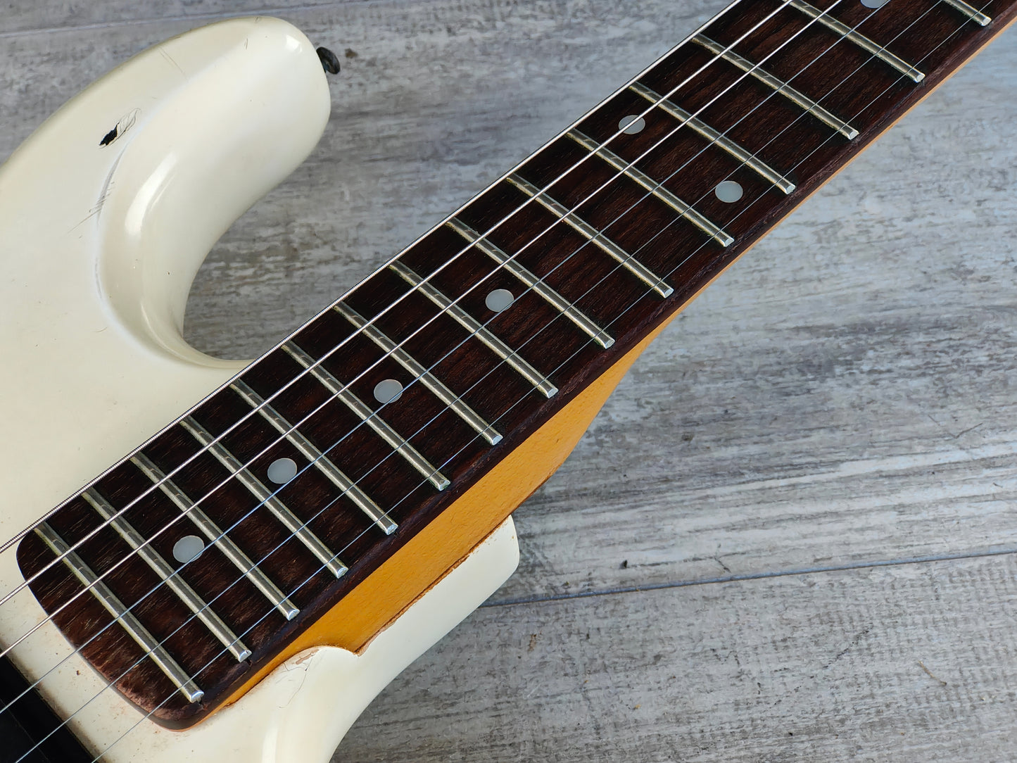 1980's Kramer Striker 200ST HH Superstrat (Aged White)