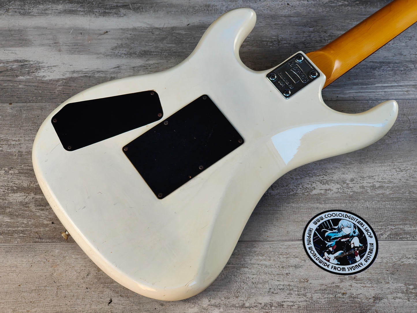 1980's Kramer Striker 200ST HH Superstrat (Aged White)