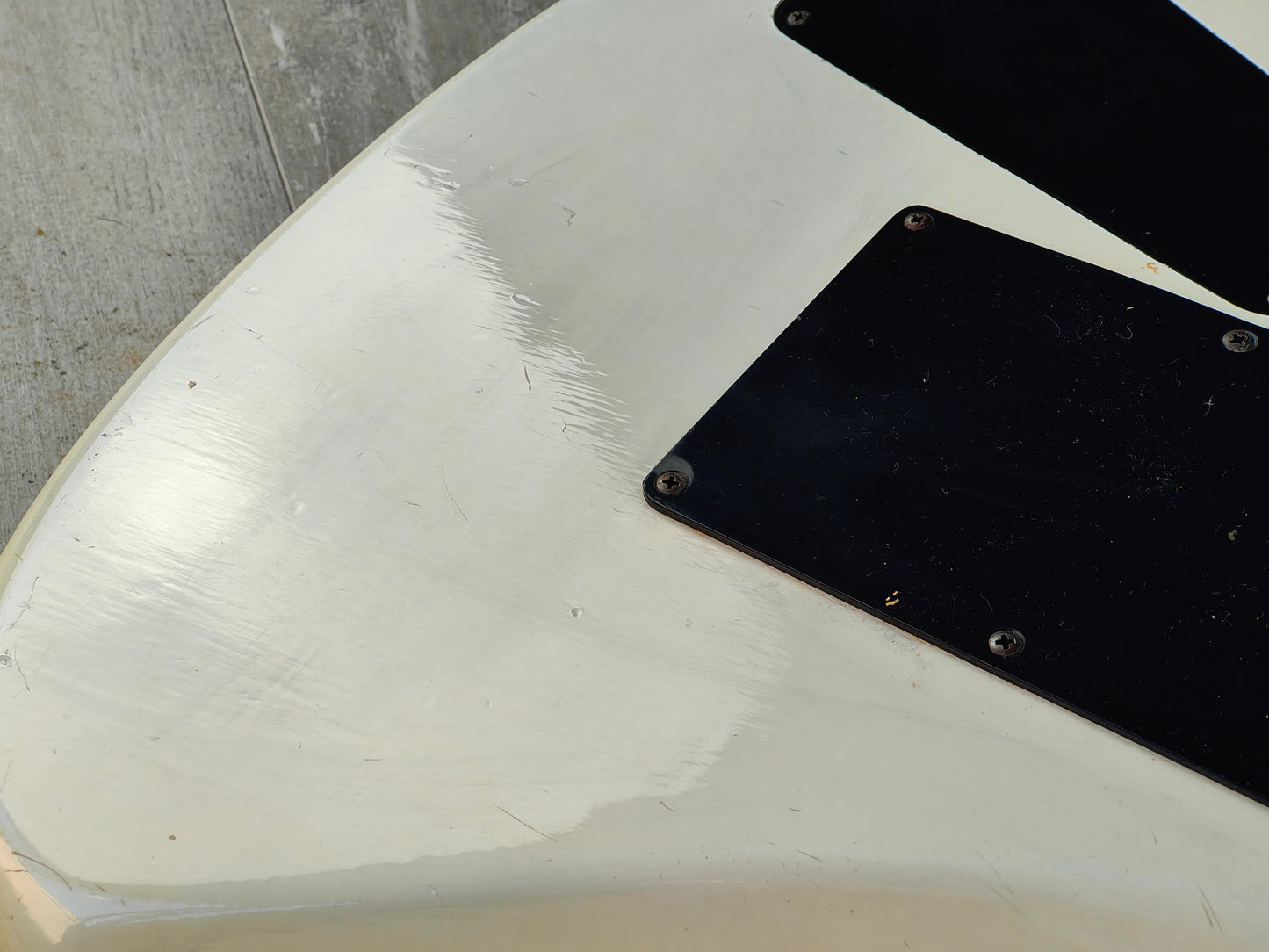 1980's Kramer Striker 200ST HH Superstrat (Aged White)