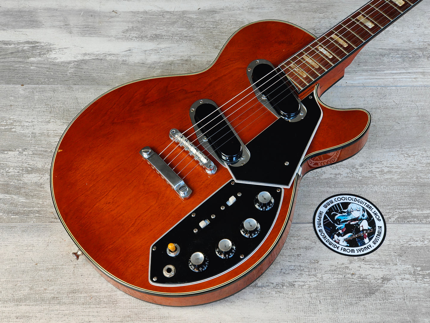 1972 Matsumoto Japan LE-200 Les Paul Professional (Walnut)