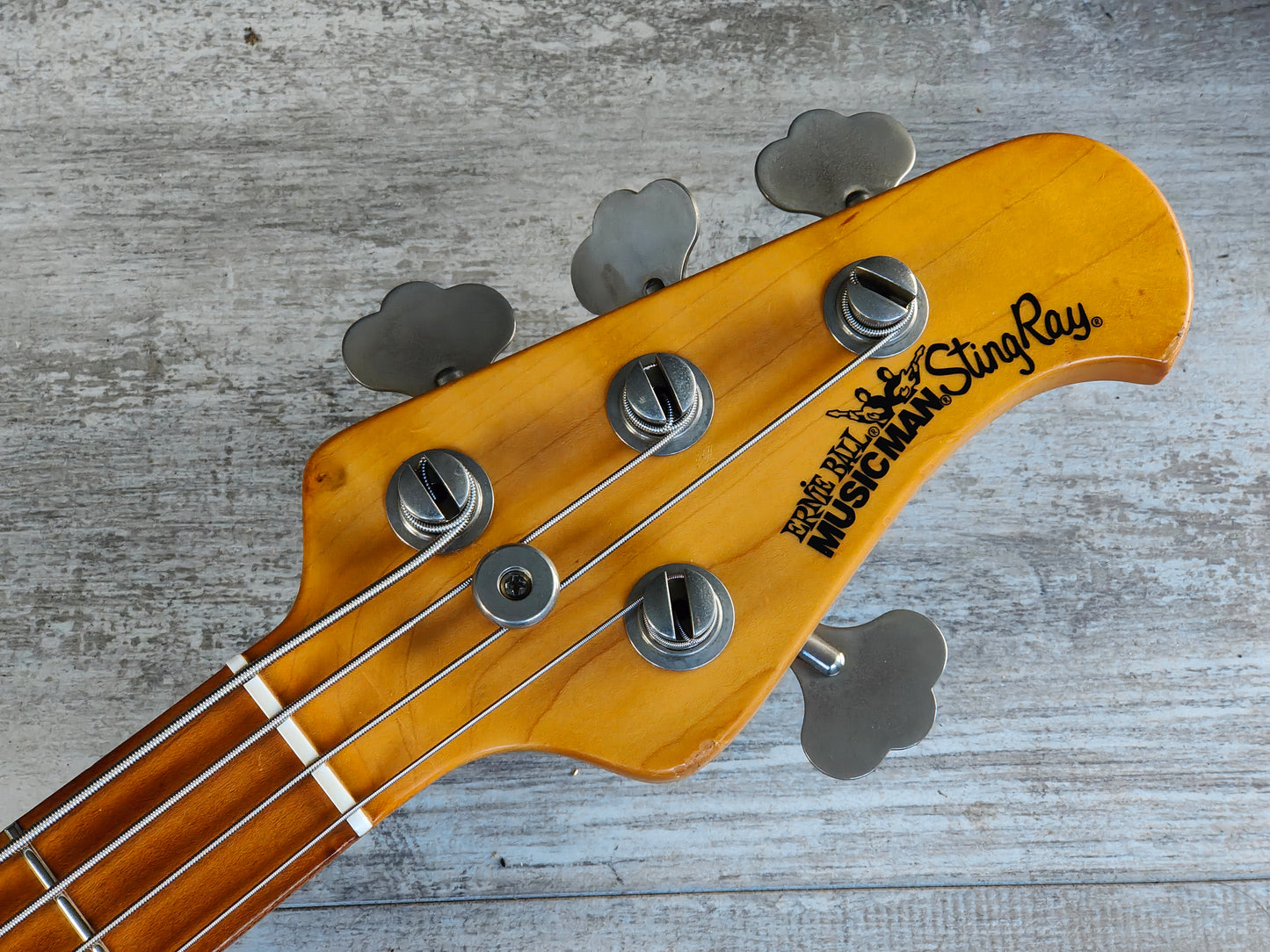 1999 Ernie Ball Music Man USA Stingray Bass (Natural)