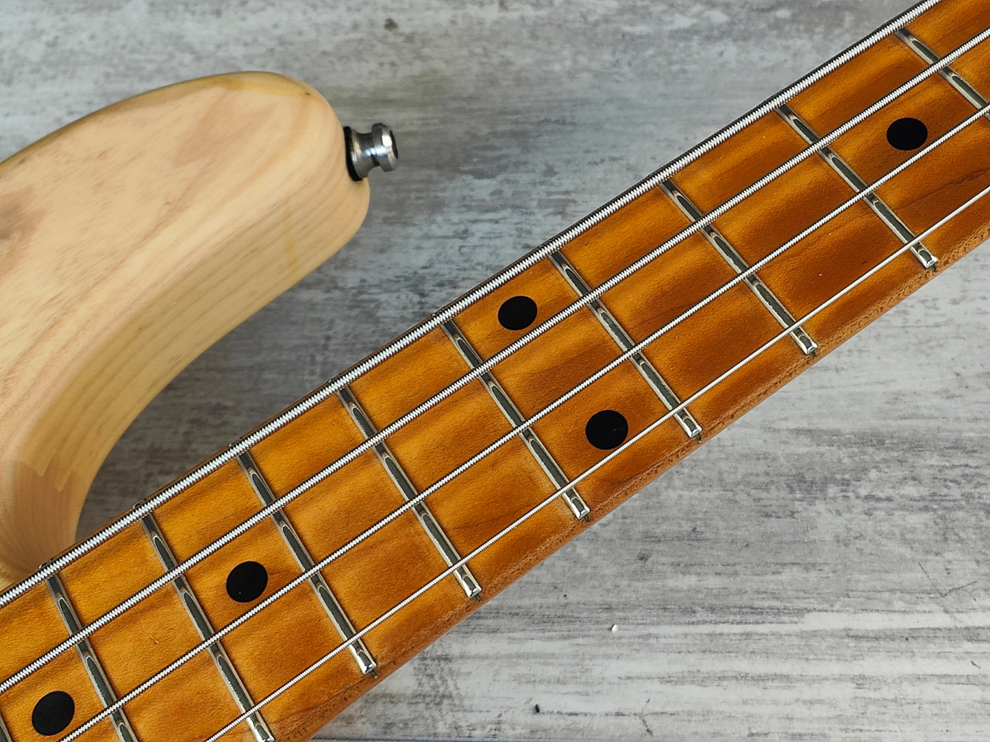 1999 Ernie Ball Music Man USA Stingray Bass (Natural)