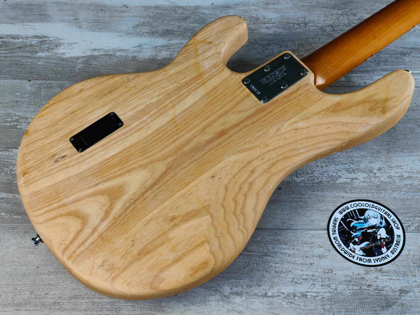 1999 Ernie Ball Music Man USA Stingray Bass (Natural)