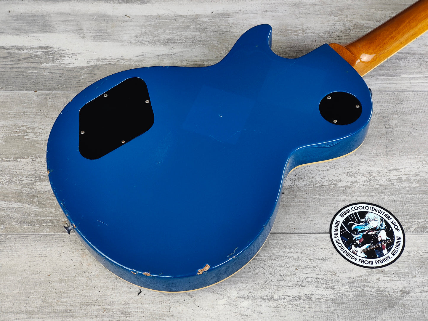 2000's Edwards Japan Limited E-LP-85SD Les Paul Standard (Blue)