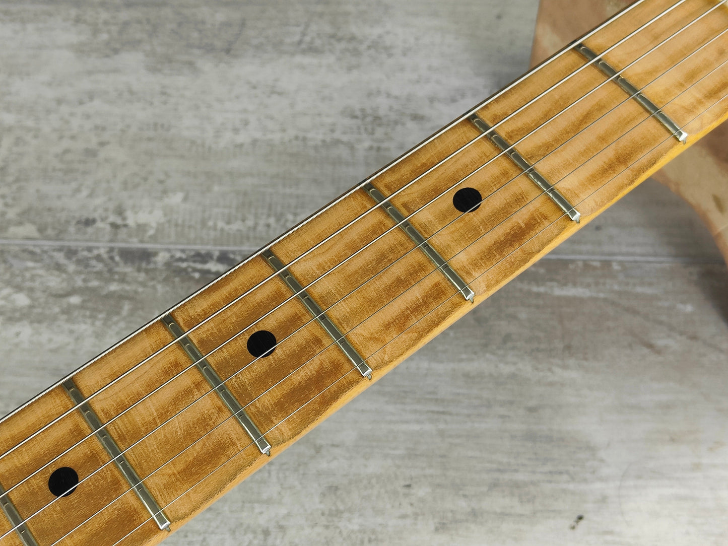 1978 Fernandes Japan FST-70 Scalloped Vintage Stratocaster (Vintage White)