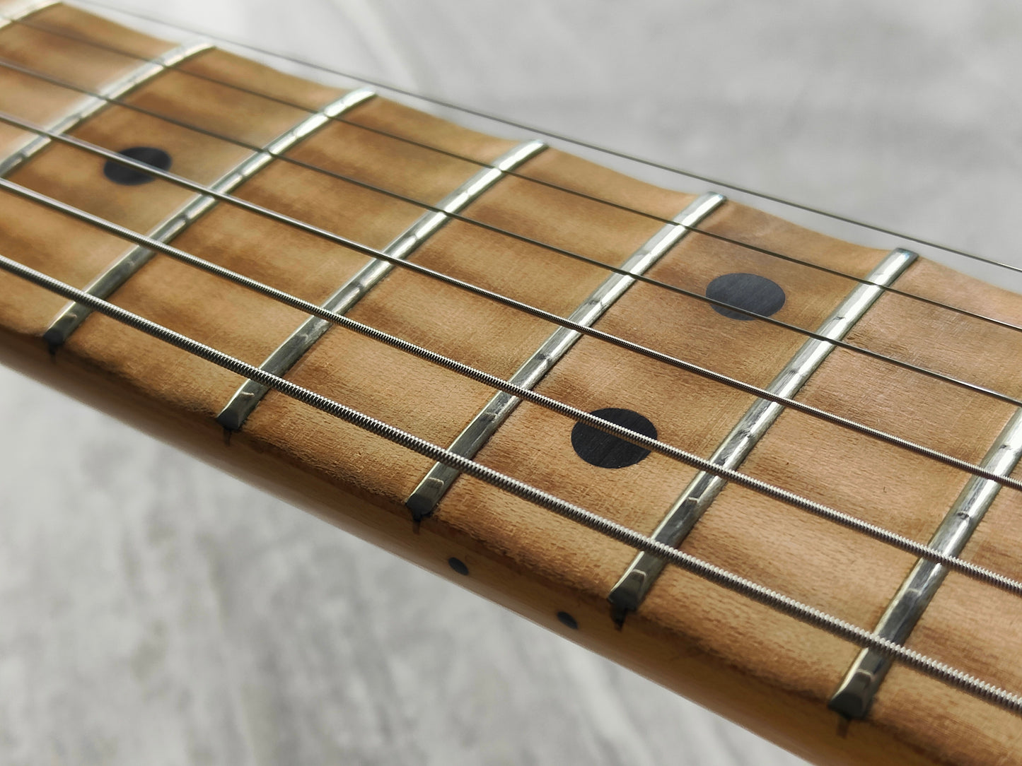 1978 Fernandes Japan FST-70 Scalloped Vintage Stratocaster (Vintage White)