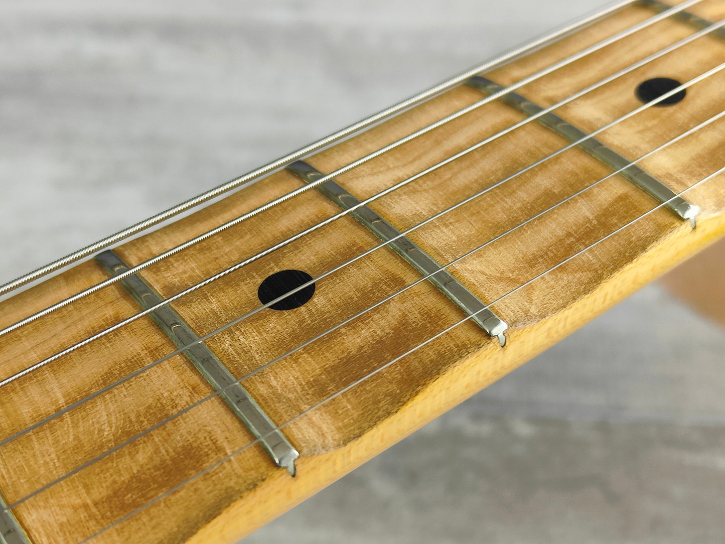 1978 Fernandes Japan FST-70 Scalloped Vintage Stratocaster (Vintage White)