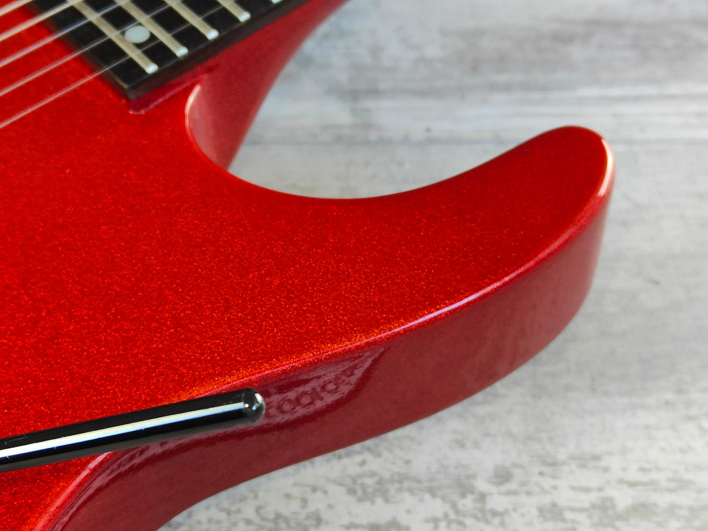 1989 Charvel Model 5A Neckthrough Superstrat w/Bareknuckle (Metallic Red)