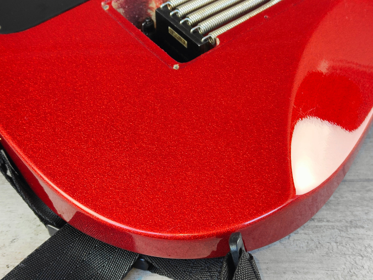 1989 Charvel Model 5A Neckthrough Superstrat w/Bareknuckle (Metallic Red)