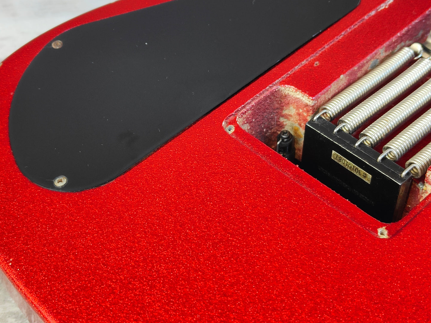 1989 Charvel Model 5A Neckthrough Superstrat w/Bareknuckle (Metallic Red)